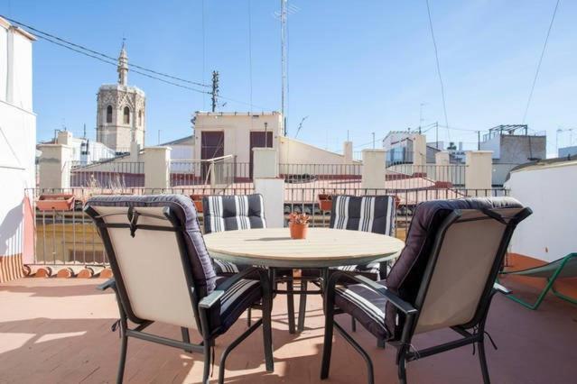 Loft In 1Th Floor & Terrace In 4Th Floor Apartment Valencia Exterior photo